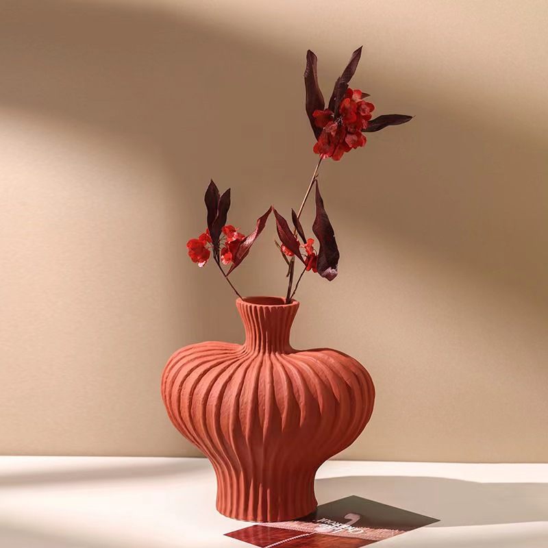 Lantern fruit style vase