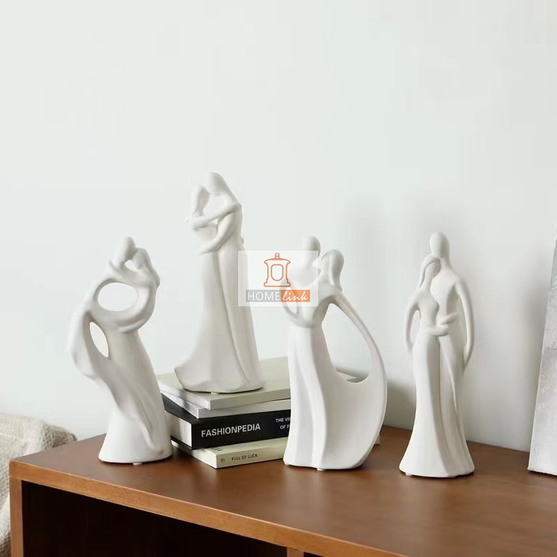 Nordic modern couple art ornaments