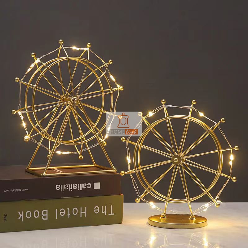 Nordic style iron art Ferris wheel creative decoration