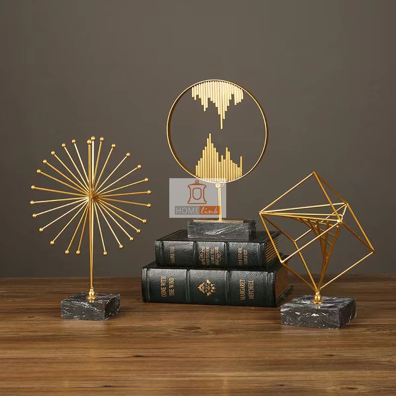 Creative and personalized abstract metal ornaments