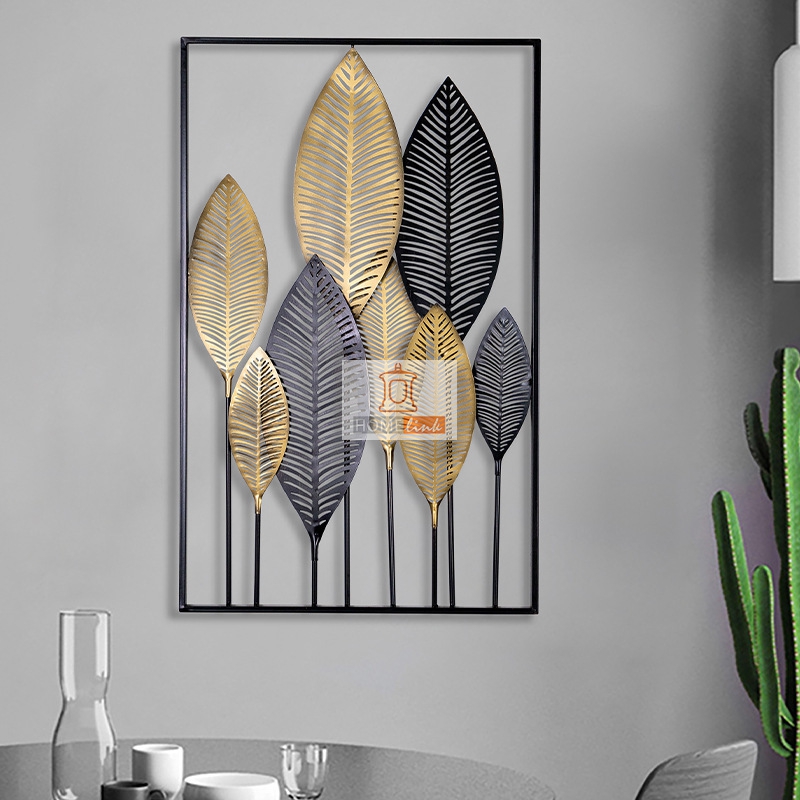 Nordic Iron Leaf Home Decoration Wall Decoration Pendant