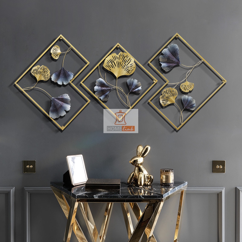 Modern Light Luxury Wall Background Decoration Iron Wall Hanging