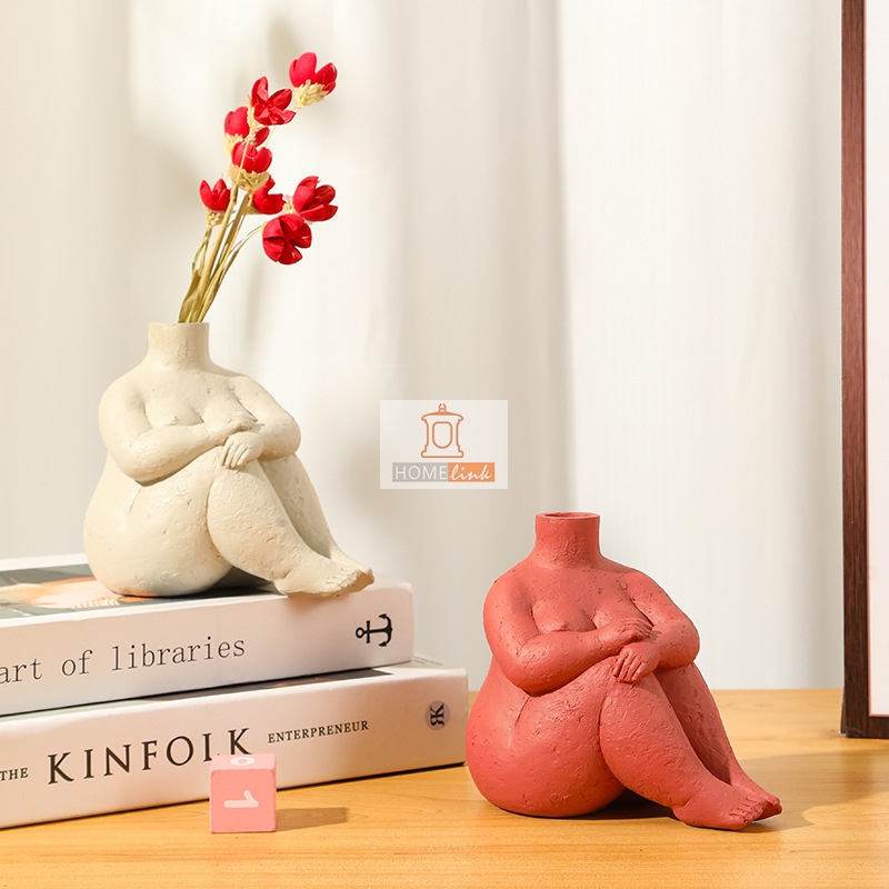 Nordic Body Sculpture Art Advanced Creative Vase