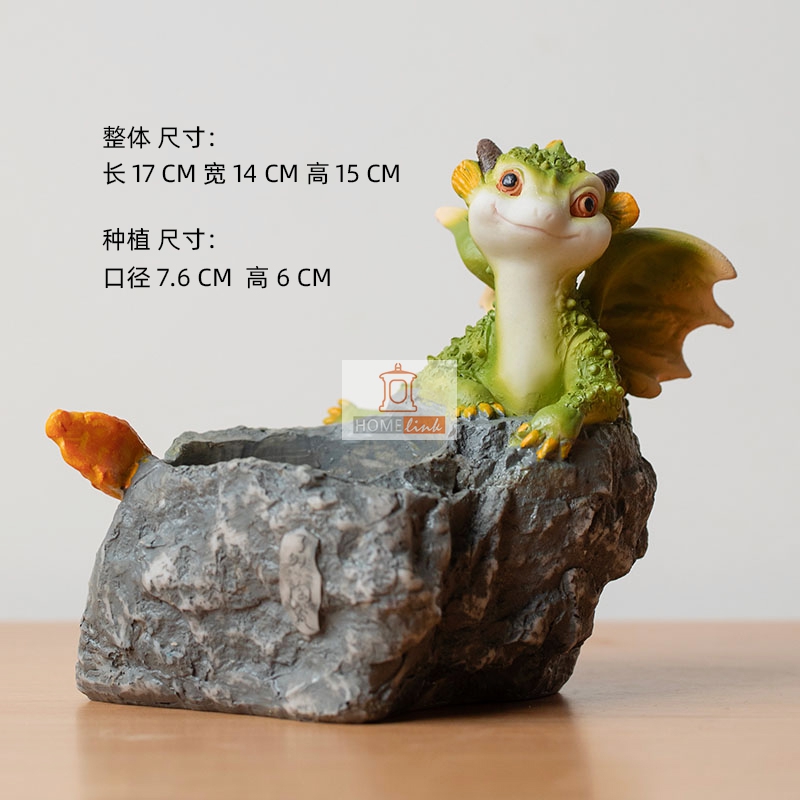 Creative cartoon indoor personalized decoration with succulent flower pots