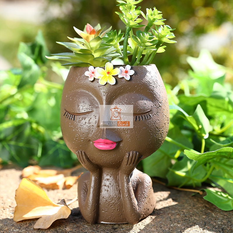 European and American style facial pastoral flower pot