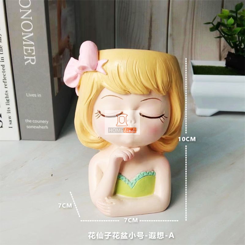 Скандинавская фея, искусство садоводства, цветочные горшки.