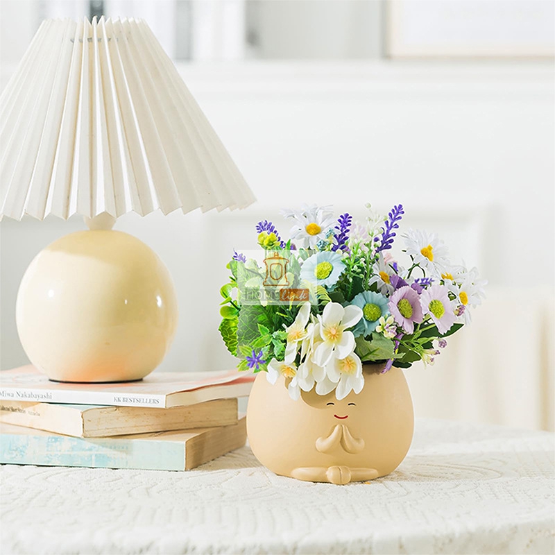 Creative home, green plants, horticultural ornaments, flower pots