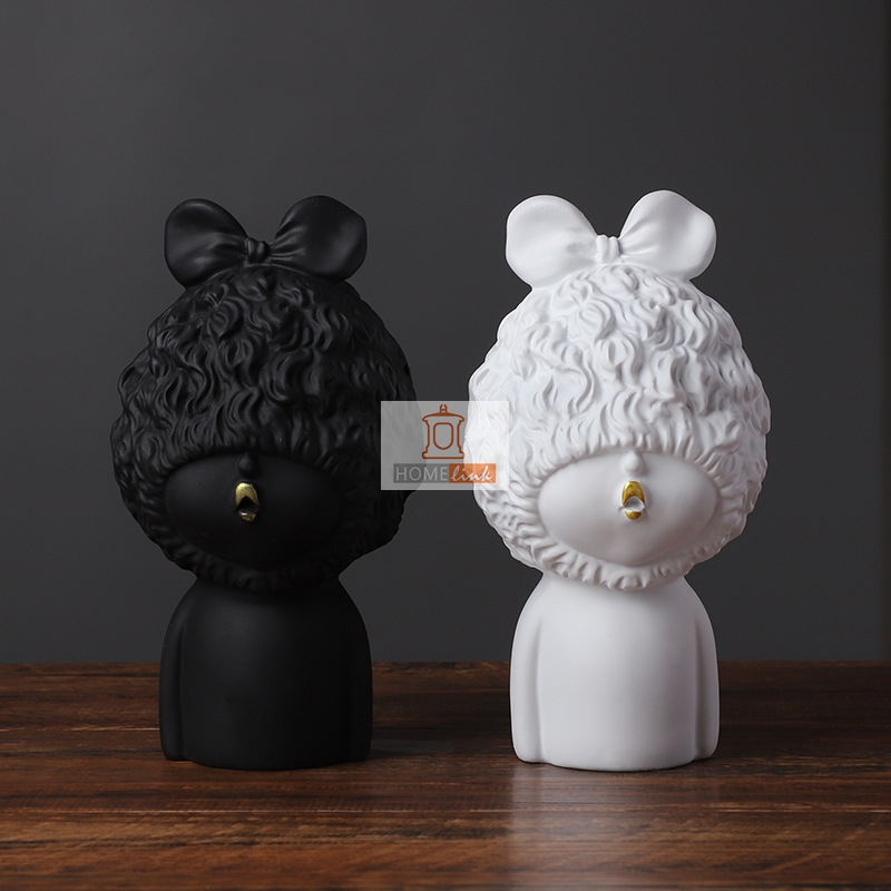 Nordic creative cute little loli shaped ornaments