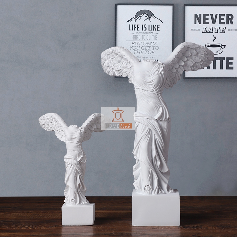 European abstract angel statue resin ornaments