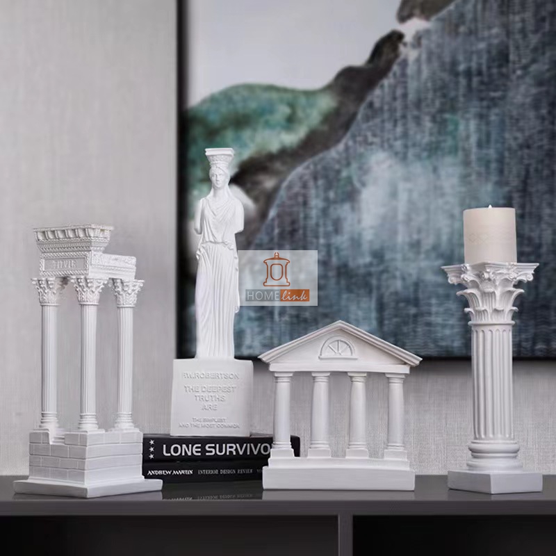 European style Roman architectural model resin ornaments