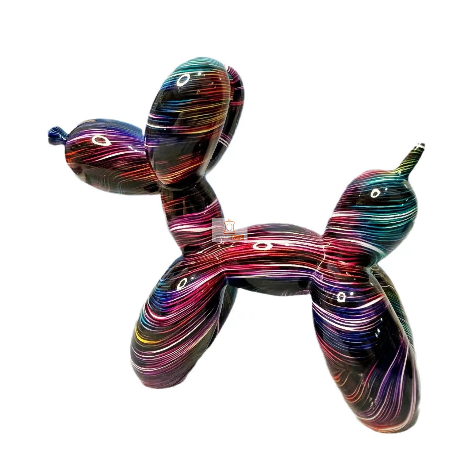 Nordic style balloon dog creative ornaments resin crafts