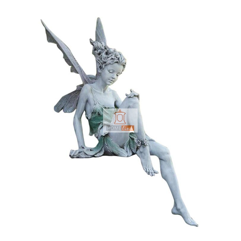 Flower Fairy Wings Elf Shaped Ornament