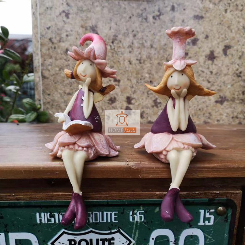 Flower Fairy Cartoon Decoration