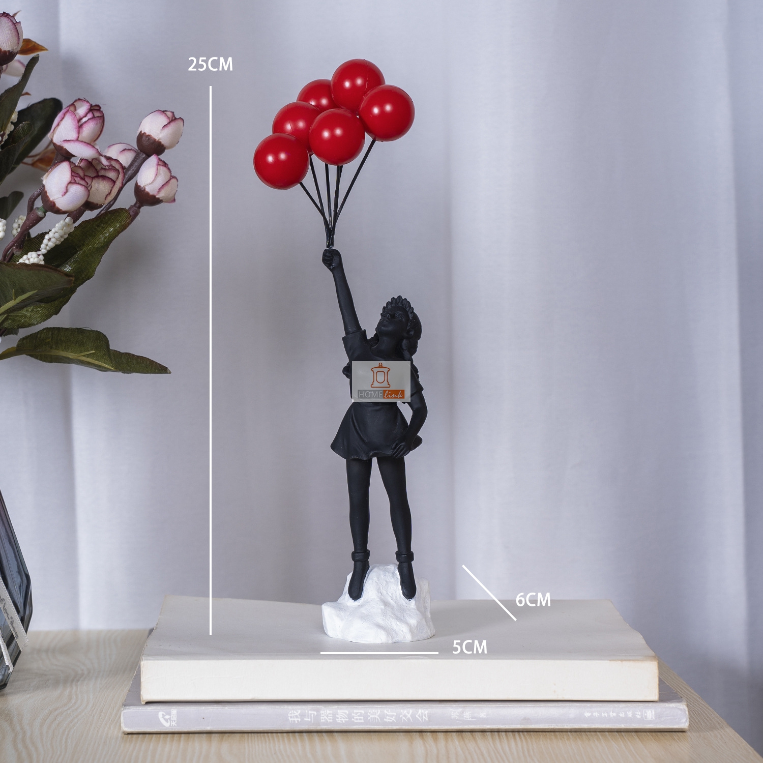 Banksy balloon girl ornament