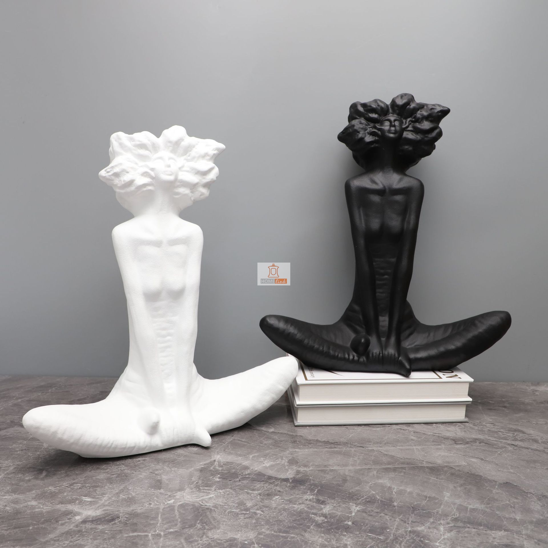 European style explosive head character art ornaments