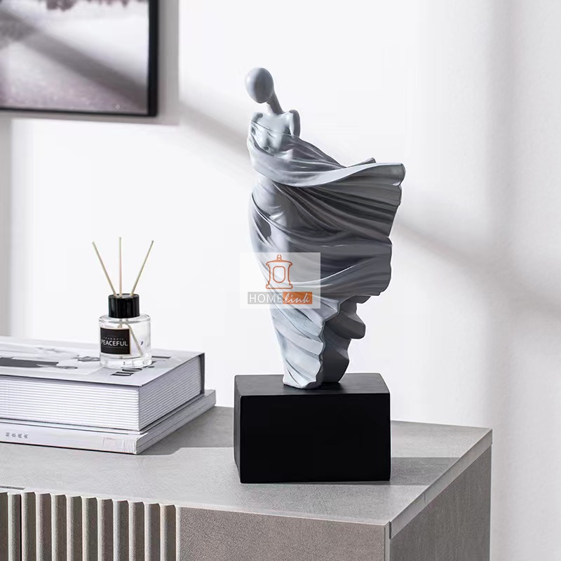 European style minimalist abstract character art sculpture ornaments