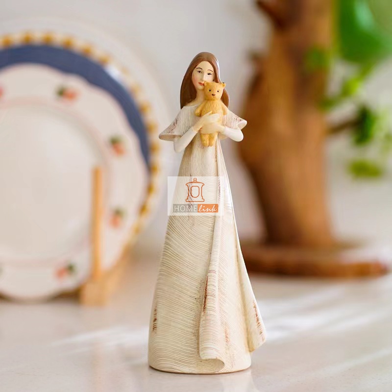 Retro creative angel art ornaments