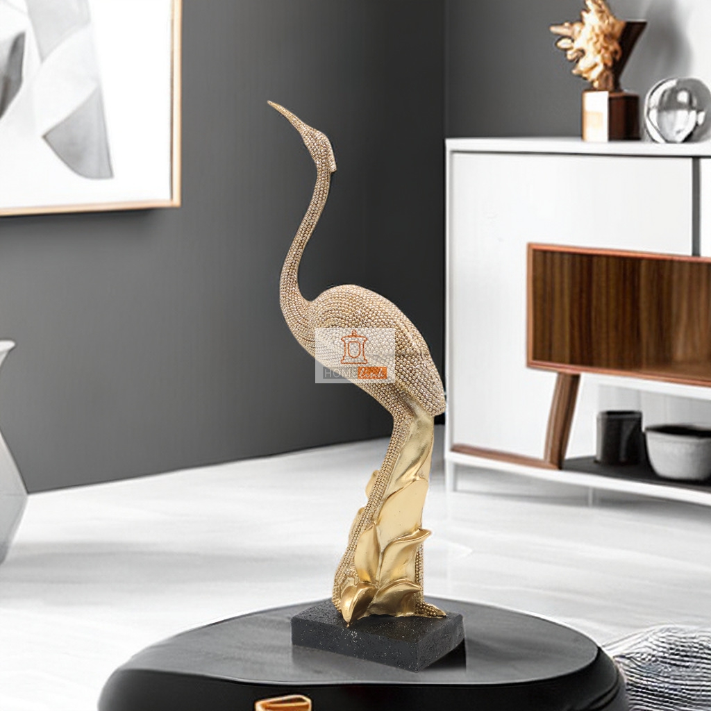 European light luxury style crane style ornaments