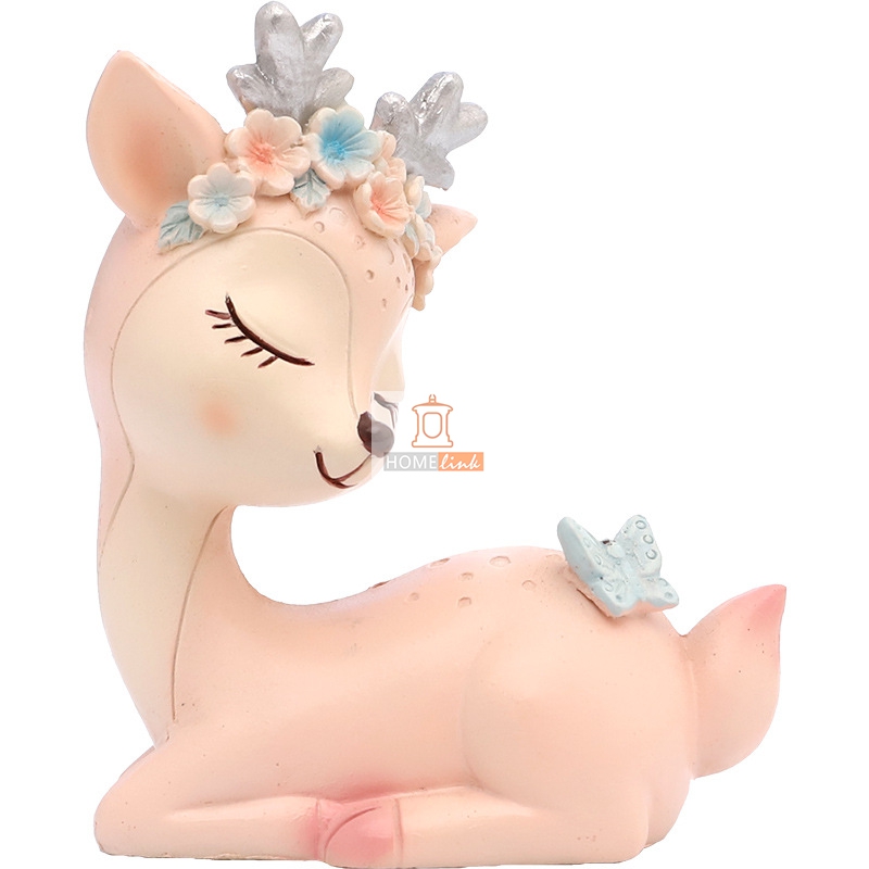 Creative and cute deer couple decorative ornaments